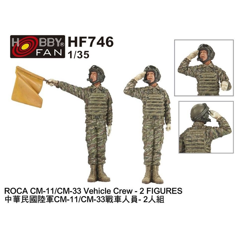 ROCA CM-11/CM-33 Vehicle Crew 2 Figures
