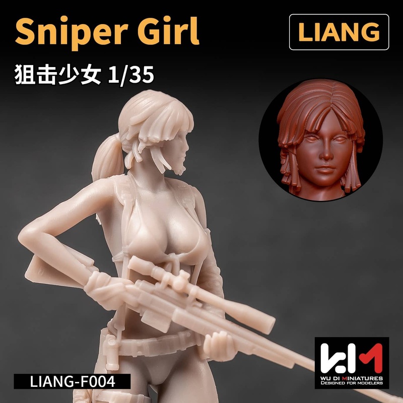 1/35 3D-Print Sniper Girl