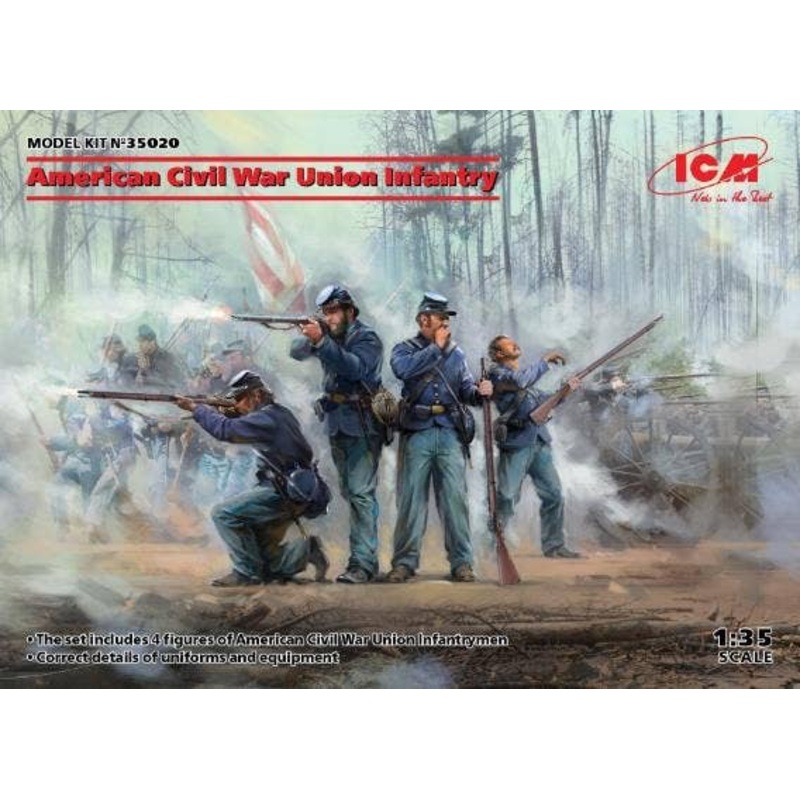1/35 American Civil War Union Infantry