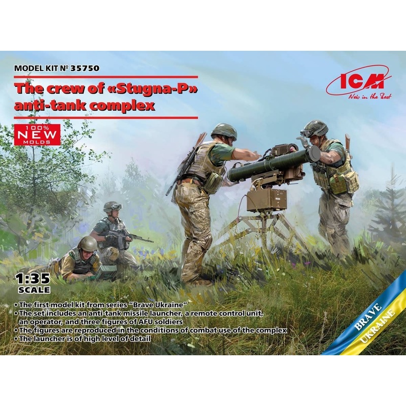 1/35 ATGM Stugna-P with Ukrainian crew