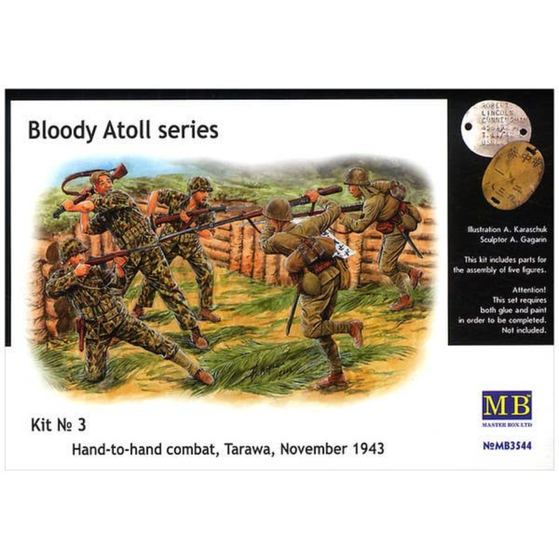 1/35 Bloody Atoll Hand-to-hand fight Tarawa 1943