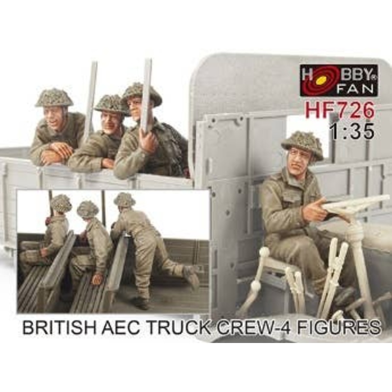 1/35 British Matador Truck Ride Soldier