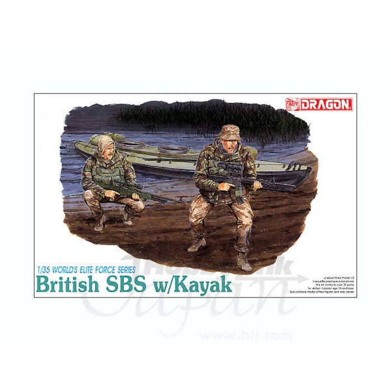 1/35 British SBS w/Kayak