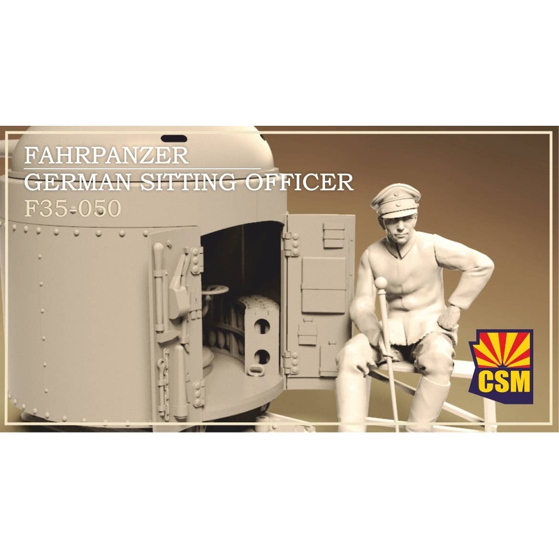 1/35 Fahrpanzer German Sitting Officer