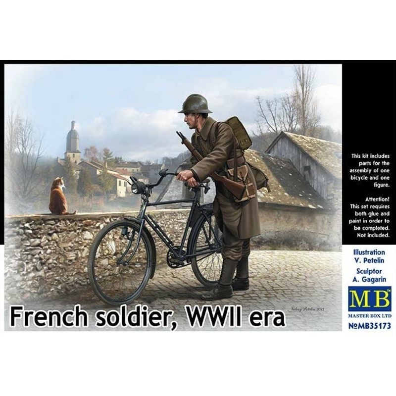 1/35 French Soldier, WWII era