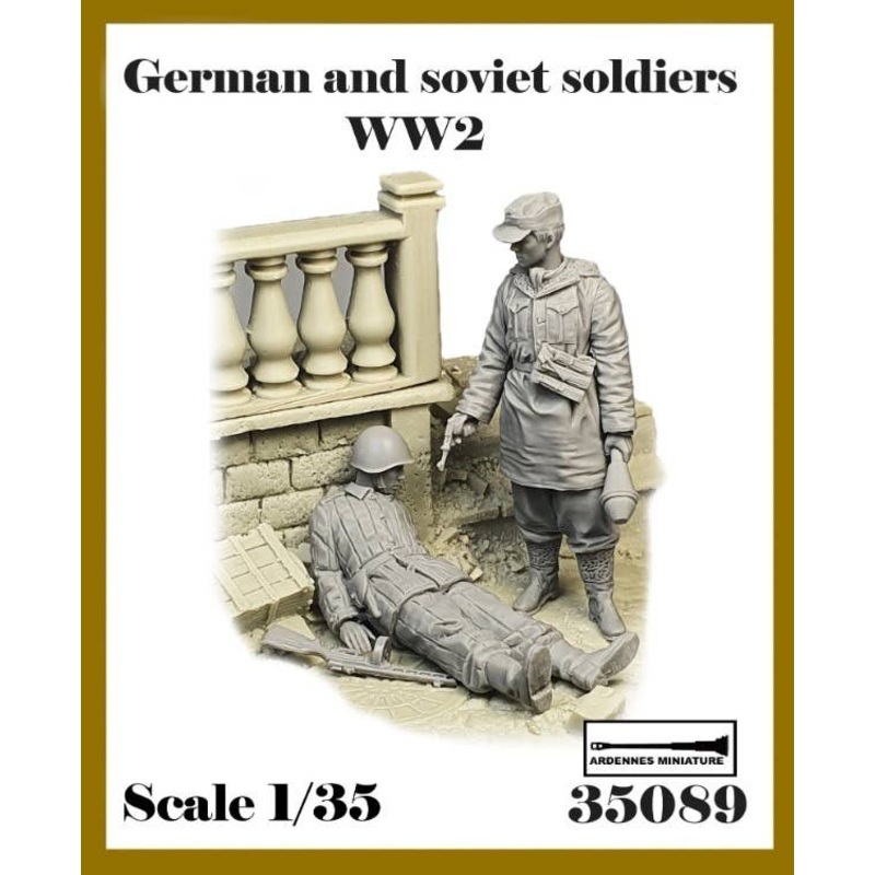 1/35 German And Soviet Soldiers WW2