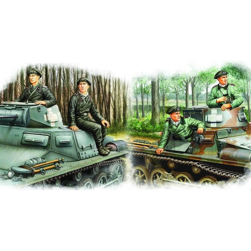 1/35 German Tank Soldier Set (Early War)