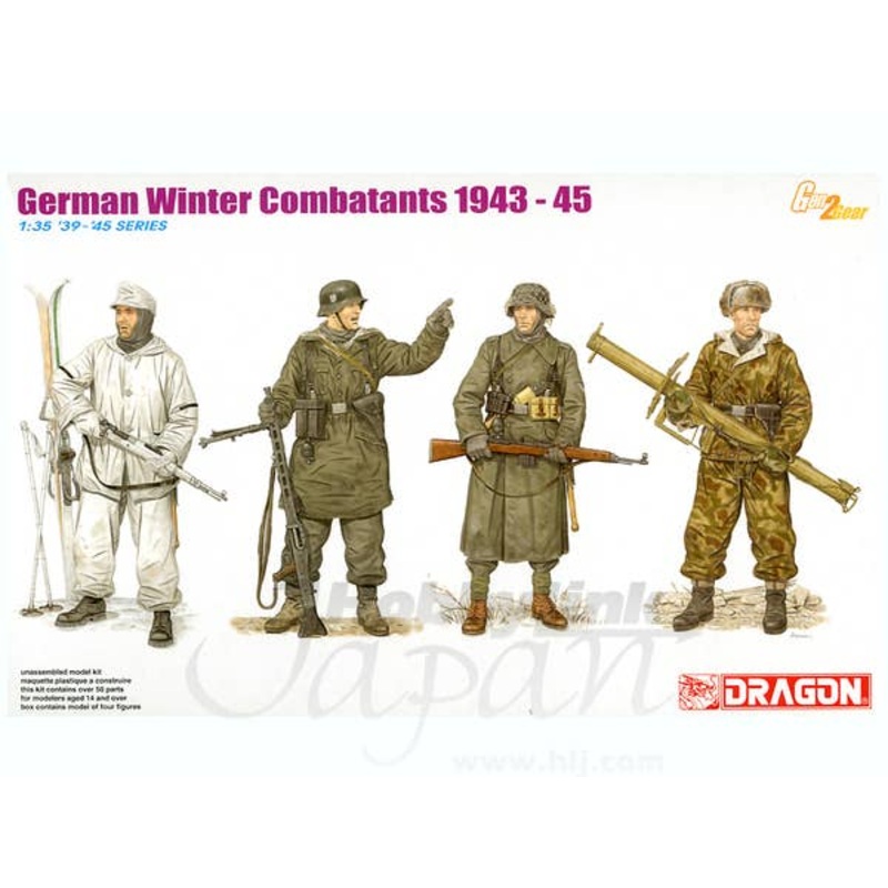 1/35 German Winter Combatants 1943-45 (4pcs)
