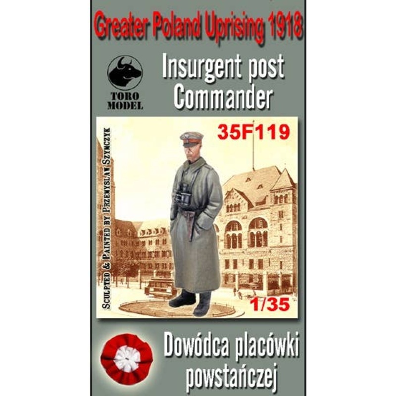 1/35 Greater Poland Uprising 1918 Insurgent Post Commander