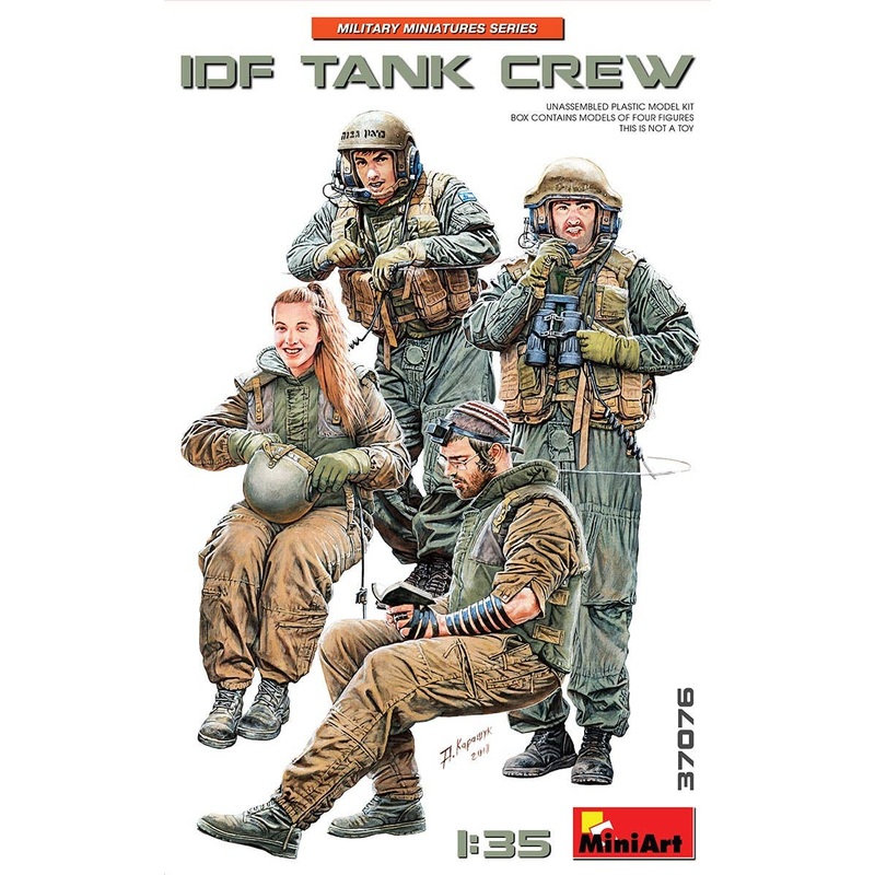 1/35 IDF (Israel Defense Forces) Tank Crew (Set of 4)