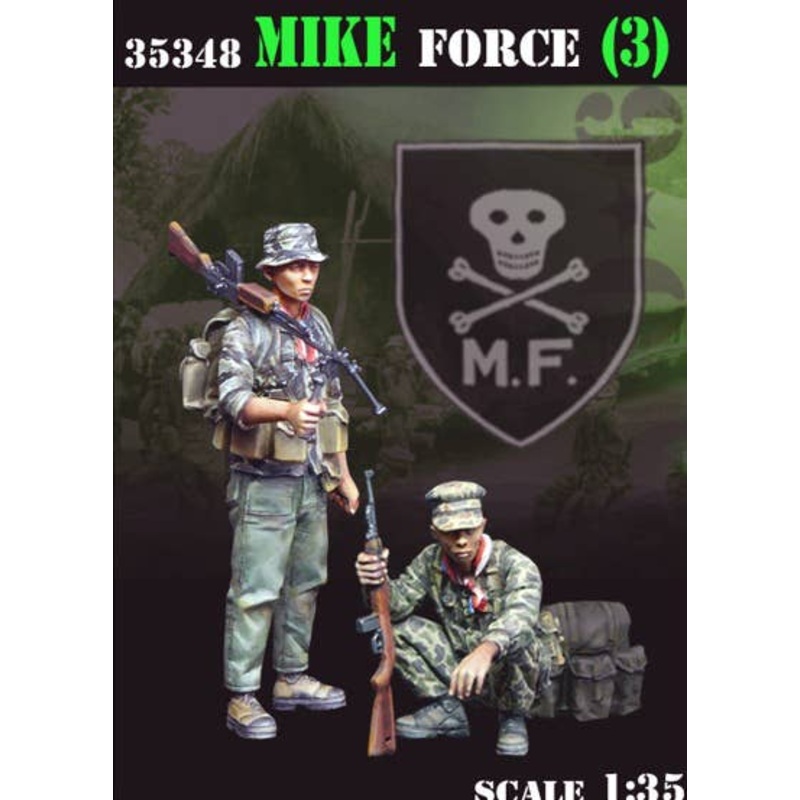 1/35 Modern American Vietnam War Special Forces MIKE #3 (2 figures)