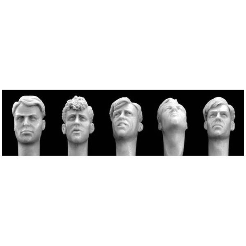 1/35 More European Heads with WWII Haircuts