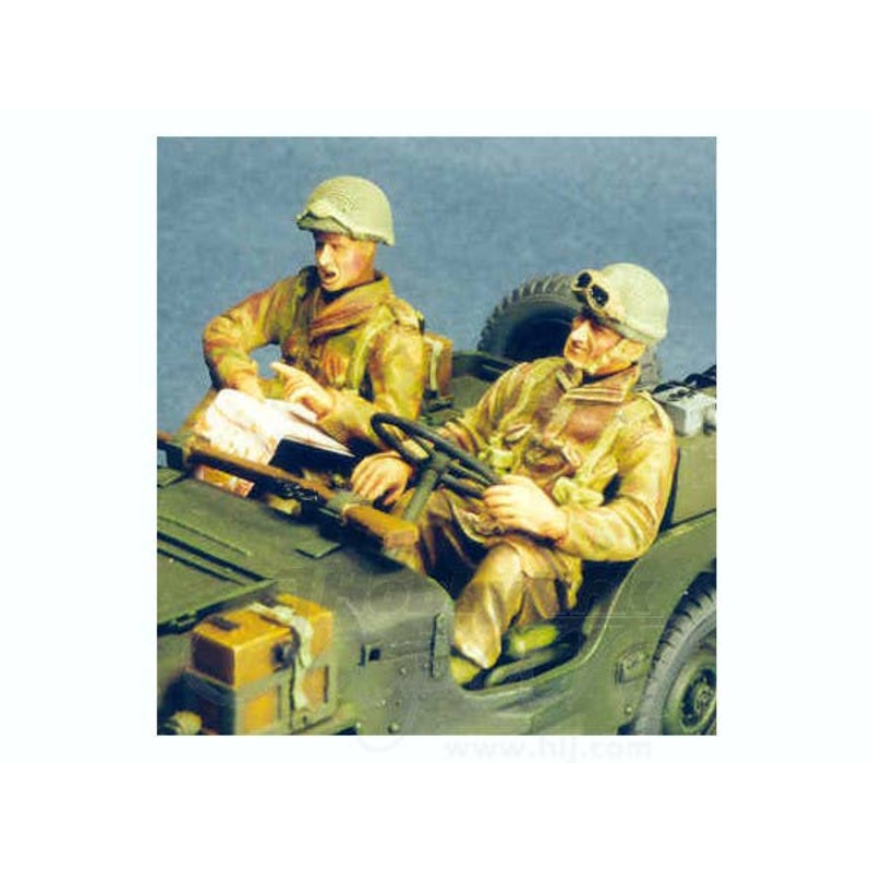 1/35 Para Jeep Crew (2 Figures)