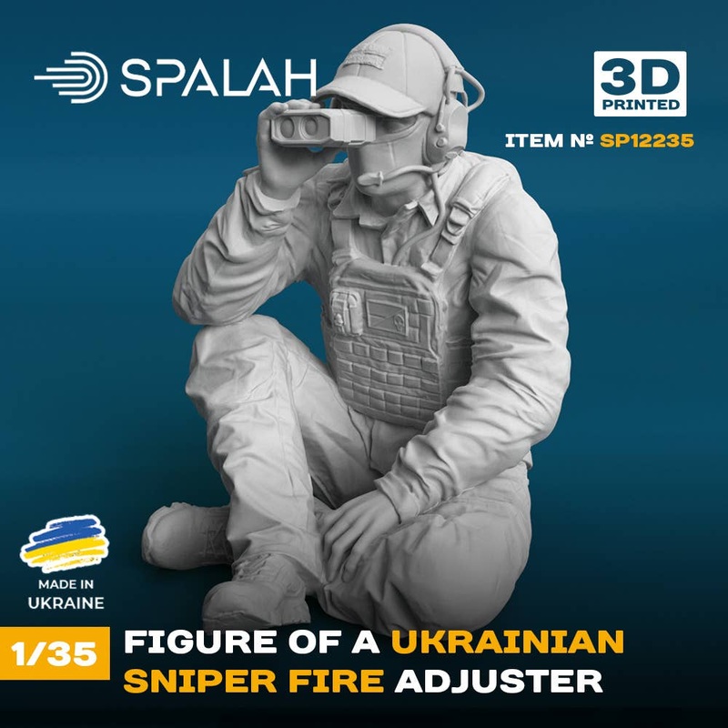 1/35 Ukrainian sniper fire adjuster