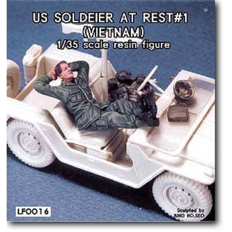 1/35 US Soldier at Rest 1 (Vietnam)