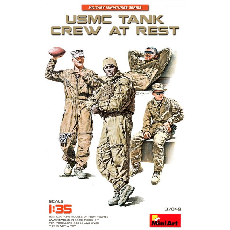 1/35 USMC Tank Crew at Rest
