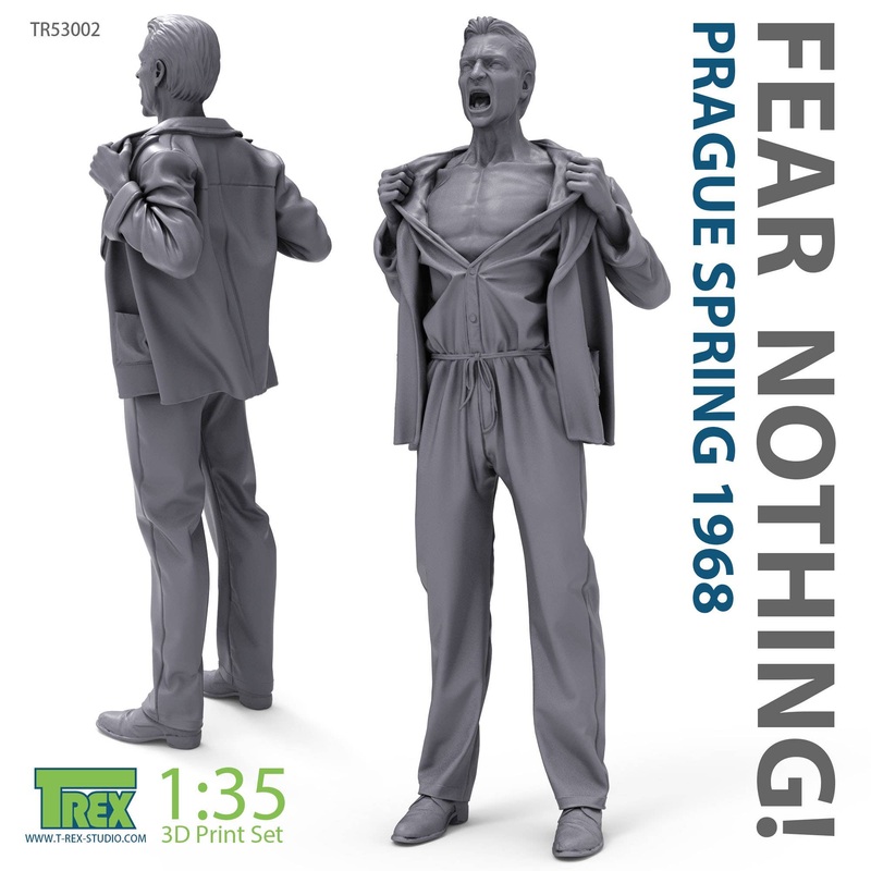 1/35 A Man who is Not Afraid of Anything Prague Spring 1968