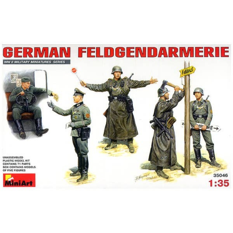 1/35 German Feldgendarmerie 5pcs