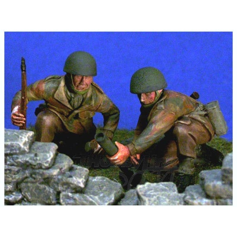 1/35 Para 2-Inch Mortar Crew