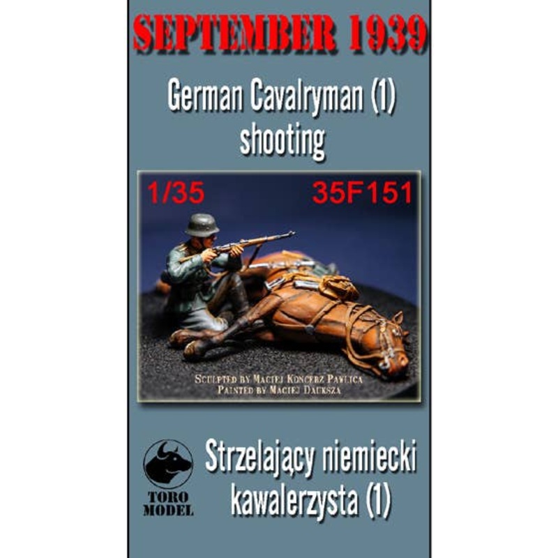 1/35 September 1939 - German Cavalryman (1) - shooting