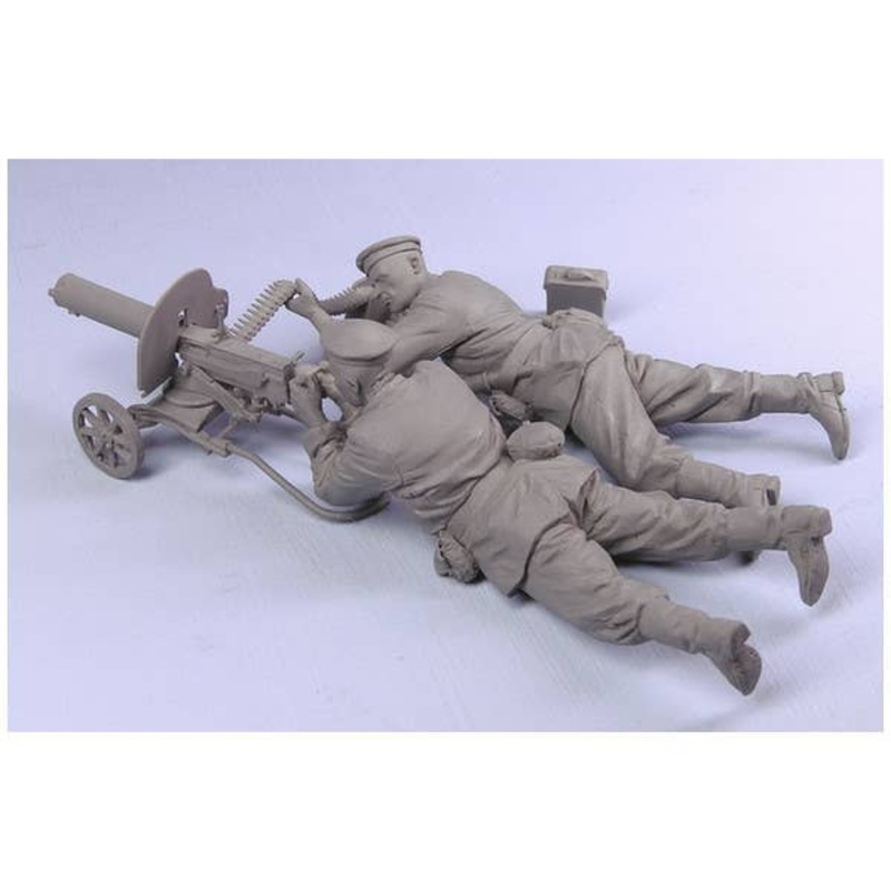 1/35 Soviet Navy Crew w/Maxim MG 1941-45 (2pcs)
