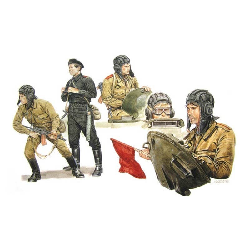 1/35 Soviet Tank Crew (1970)