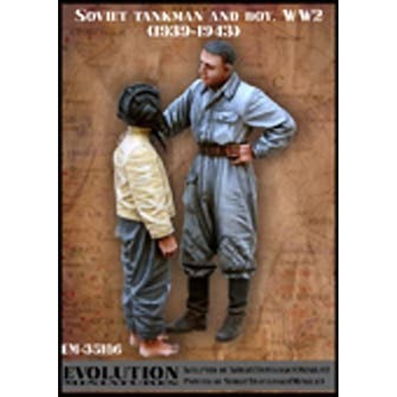 1/35 Soviet Tankman & Boy WW2 (1939-1943)