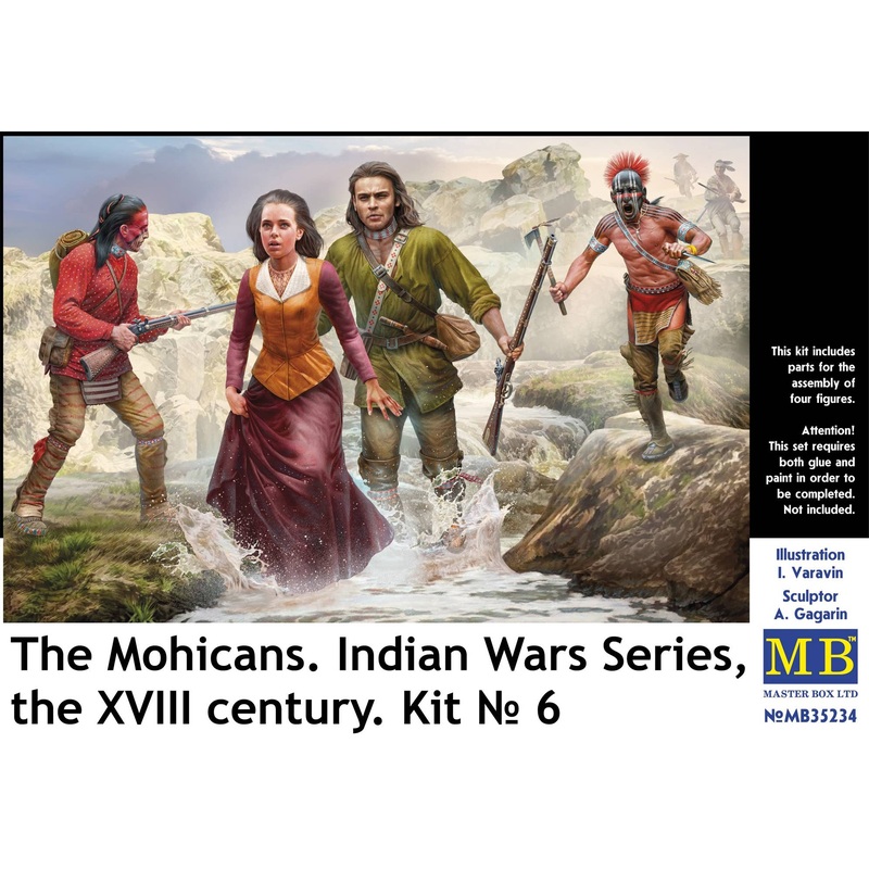 1/35 The Mohicans. Indian Wars Series, the XVIII Century. Kit No 6
