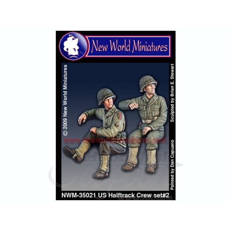 1/35 US Halftrack Crew Set #2