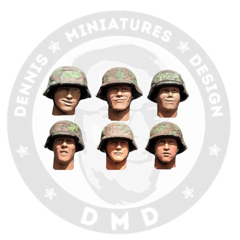 1/35 Waffen SS Head Set (6pcs)