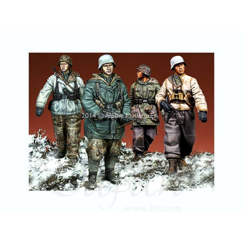 1/35 Winter Patrol (4 Fifures Set)