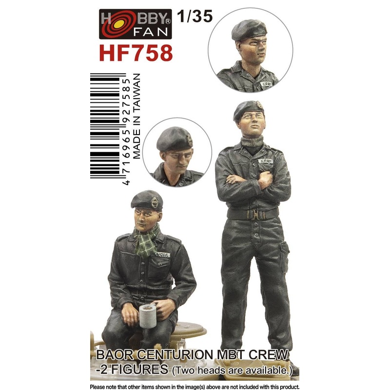 1/35 British Army of the Rhine Centurion Main Battle Tank Crew 2