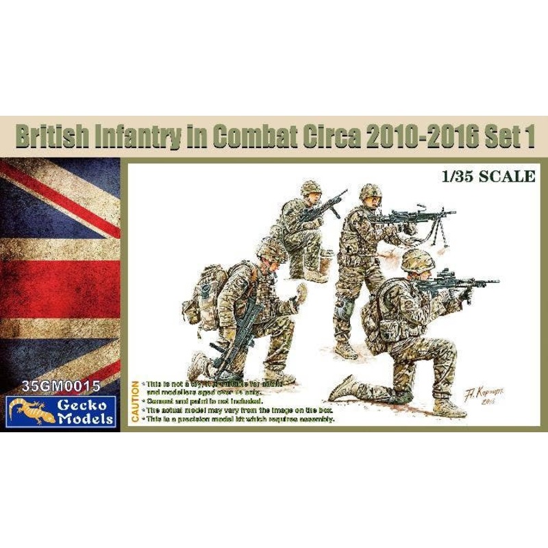 1/35 British Infantry In Combat Circa 2010-2016 Set 1