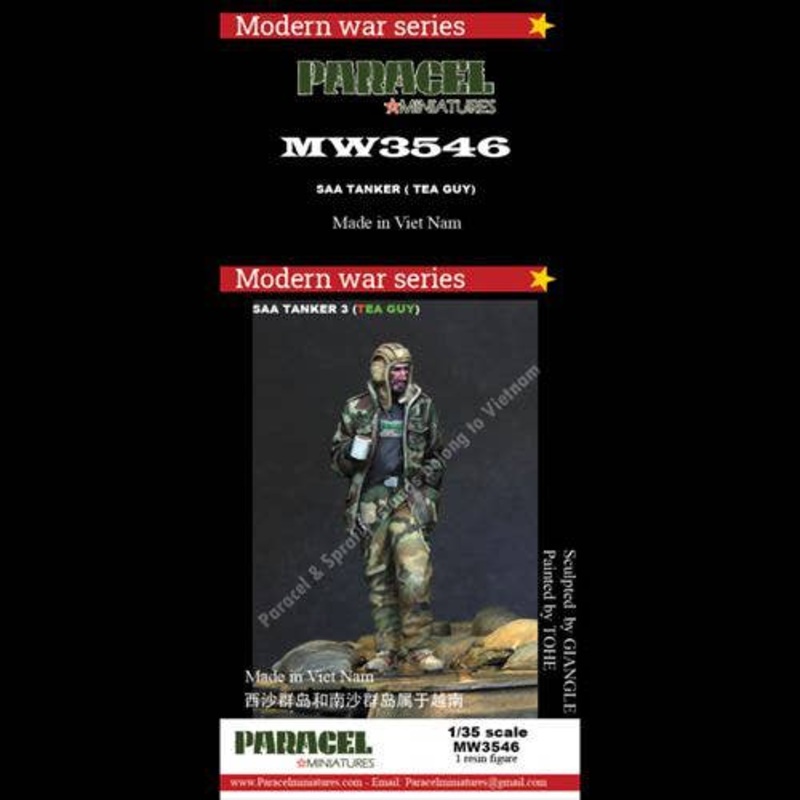 1/35 Current Use Syrian Civil War Syrian Government Forces (SAA) Tank Crew #3 Tea Time