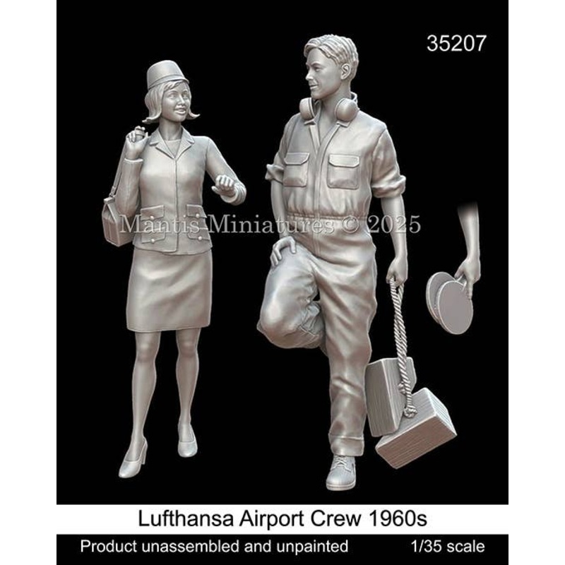 1/35 Lufthansa Airport Crew 1960s