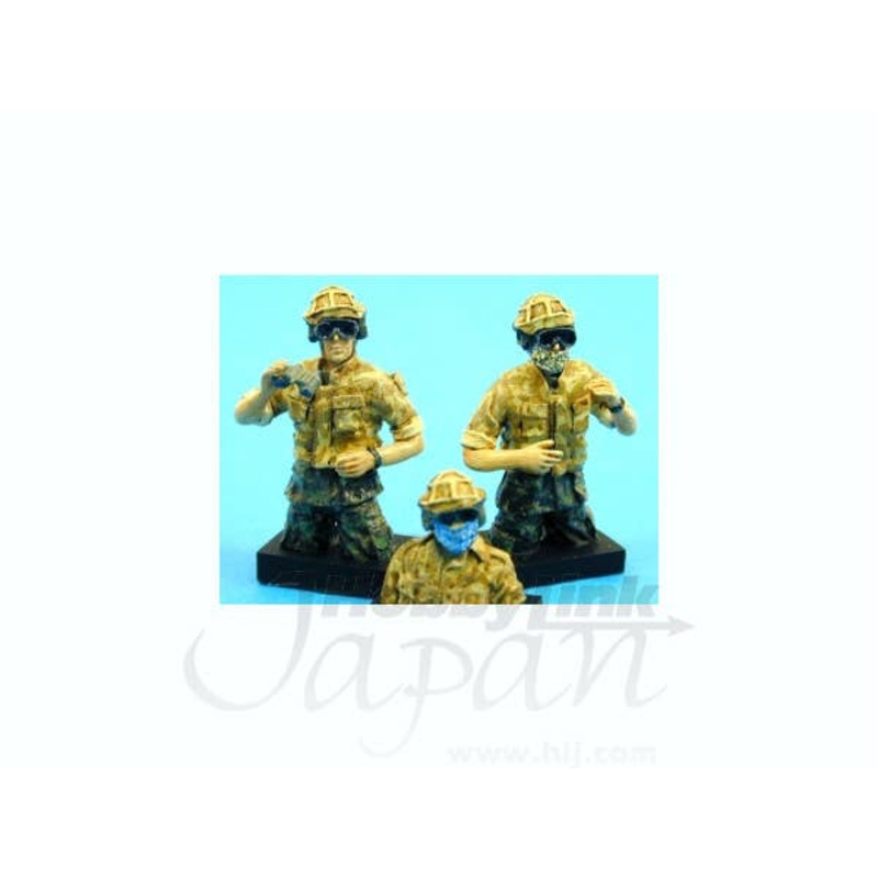 1/35 Modern UK AFV Crew (Desert/Gulf) 3 Figures