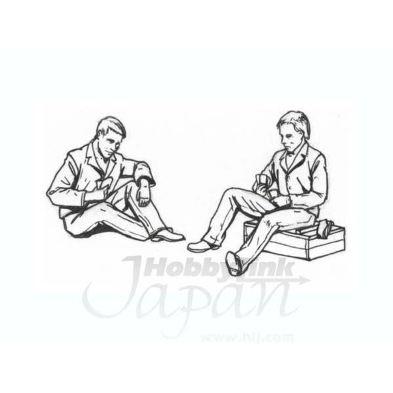 1/35 Schnellboot Crew at Rest (2 fig)