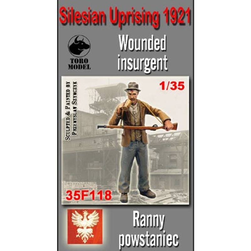 1/35 Silesian Uprising 1921 Wounded Insurgent