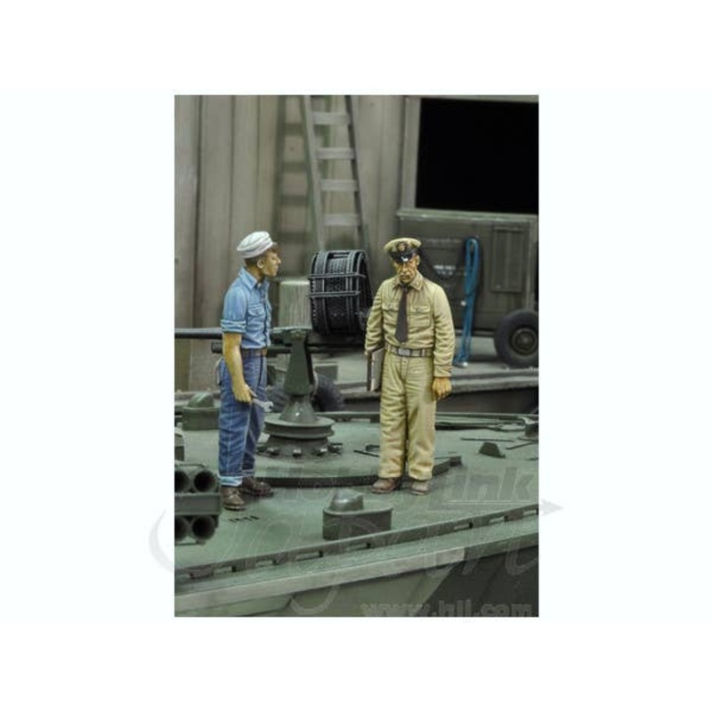 1/35 U.S. sailor and navy officer (WWII)
