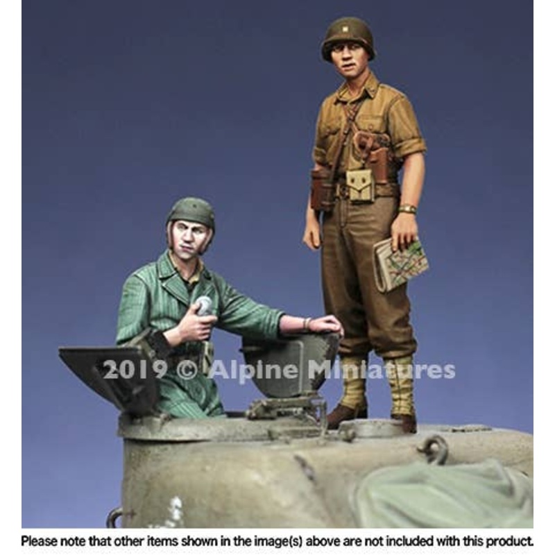 1/35 US Tank Commander Summer Set (2 Figures)