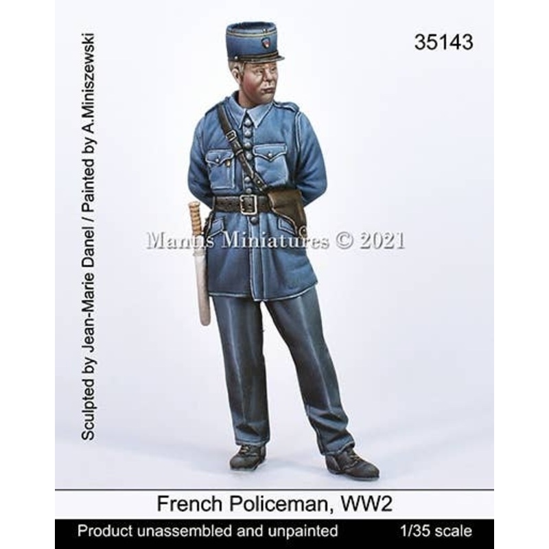 1/35 WW.II French Police Officer