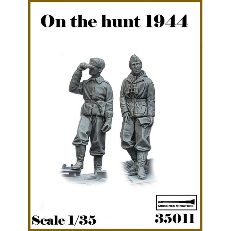 1/35 WWII German Scouting #4 Statue Set (2pcs)