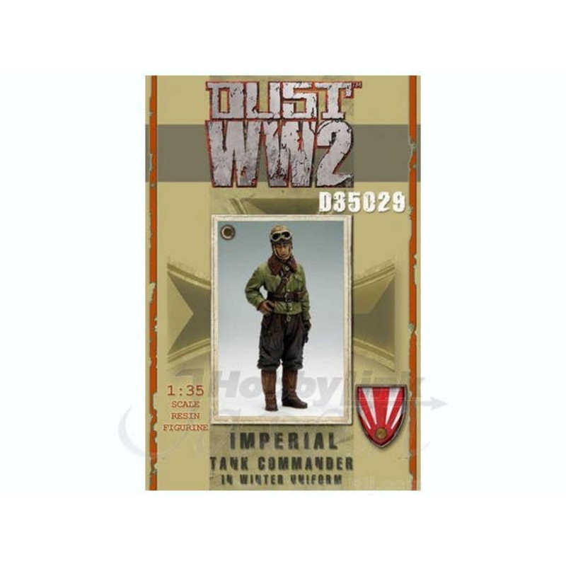 1/35 WWII Imperial Tank Commander in Winter Uniform