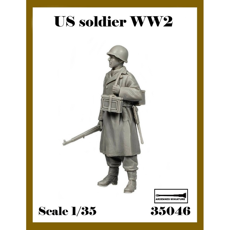 1/35 WWII US Winter European Infantry (1pcs)