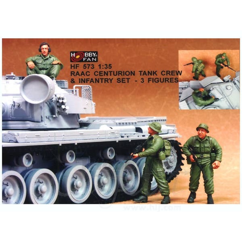 1/35 Australian Army Centurion Tank Crewman and Infantr