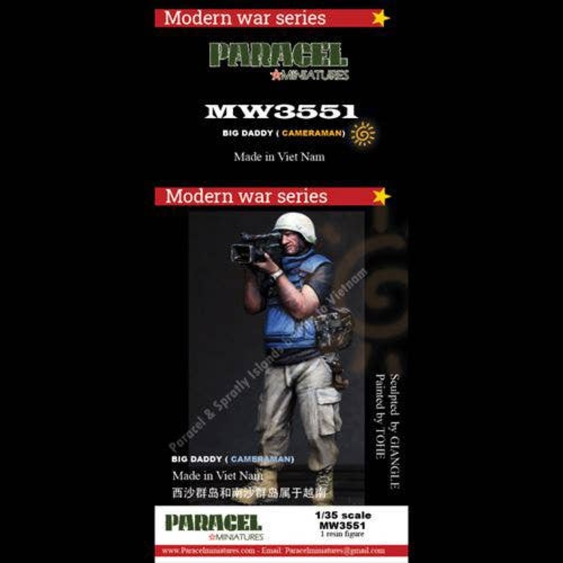 1/35 Current Use Male TV Cameraman Big Daddy