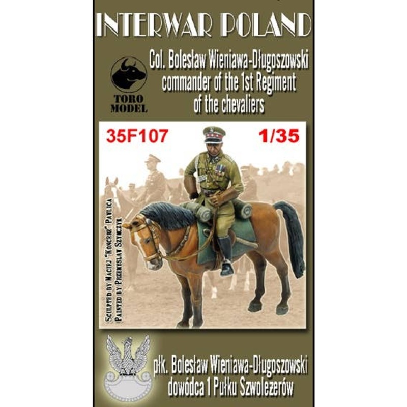 1/35 Interwar Poland Col. Boleslaw Wieniawa-Dlugoszowski Commander of the 1st Regiment of the Chevaliers