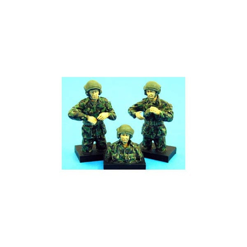 1/35 Modern UK AFV Crew (NATO/Europe) 3 Figures