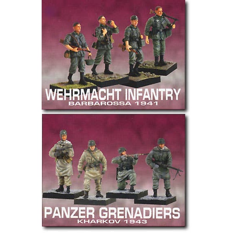 1/35 Panzer Grenadiers/German Infantry 1Box (15pcs)