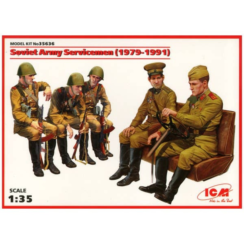 1/35 Soviet Army Servicemen (1979-1991)